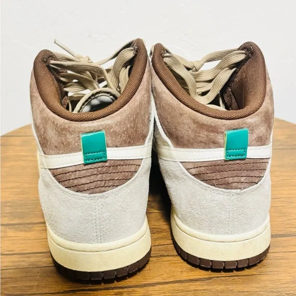 Nike Dunk High Light Chocolate DH5348-100 Men Size 9.5